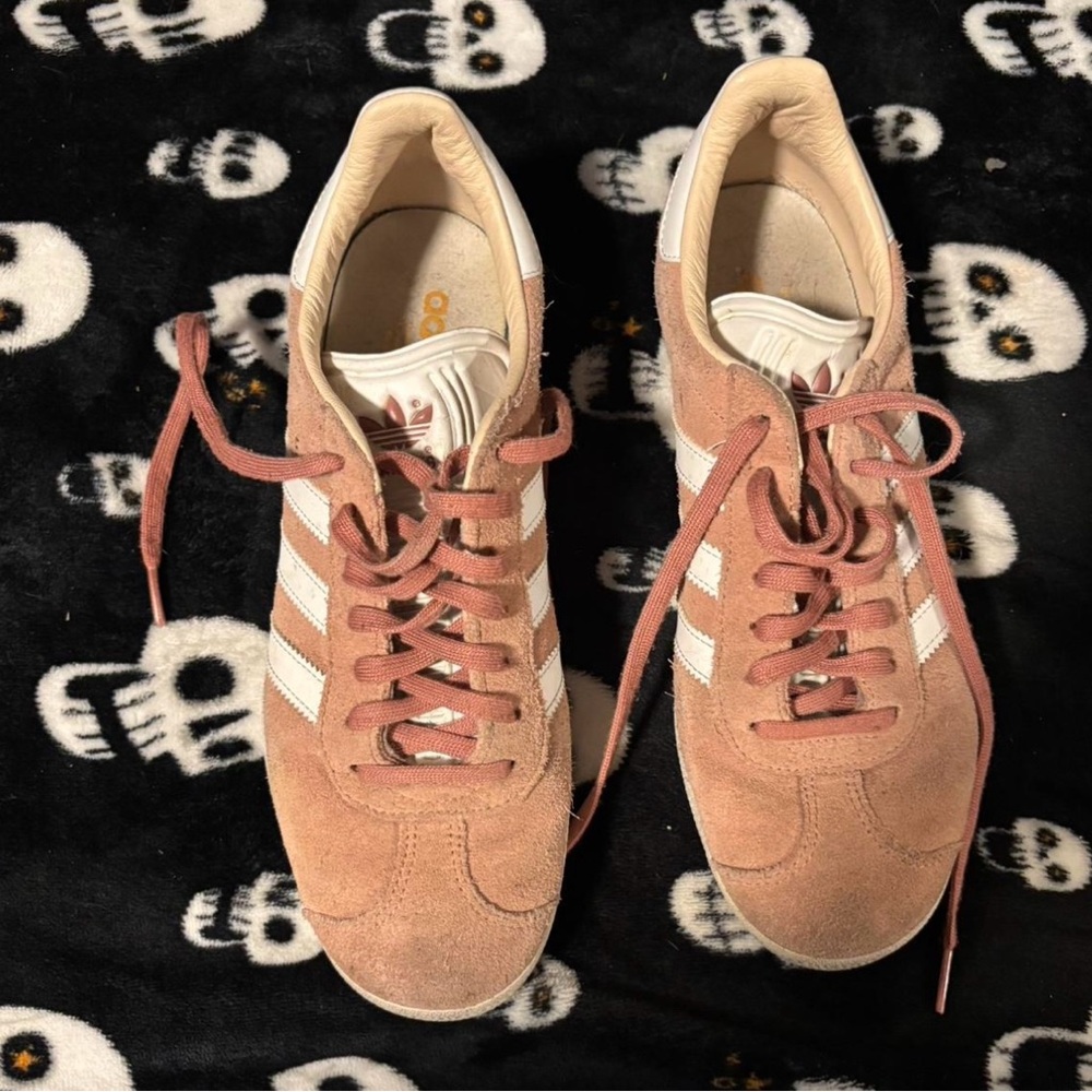 Adidas Women's Tan Suede Sneakers